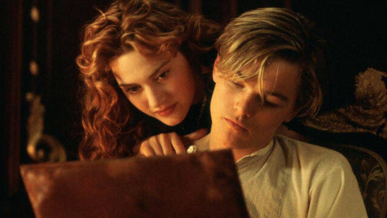 Kate Winslet y Leonardo DiCaprio en 'Titanic'