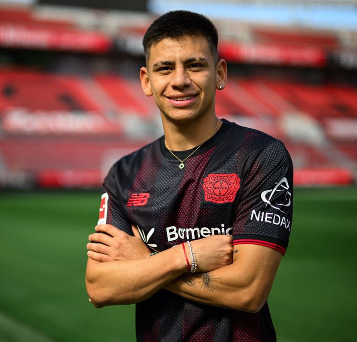 El 'Diablito' Echeverri, nuevo jugador del Bayer Leverkusen.