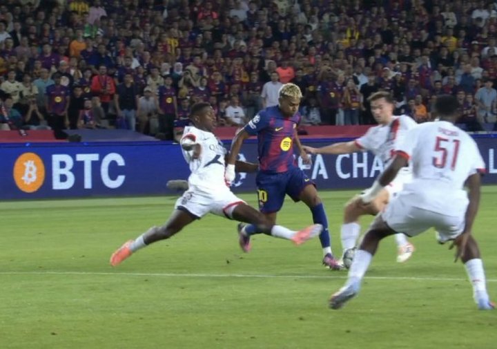 Nuno Mendes entra a Lamine