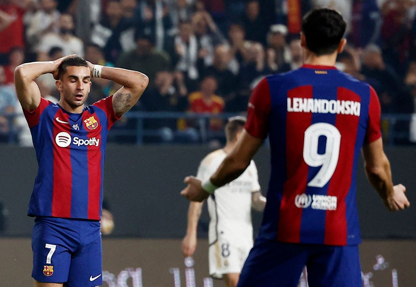 Ferran y Lewandowski.