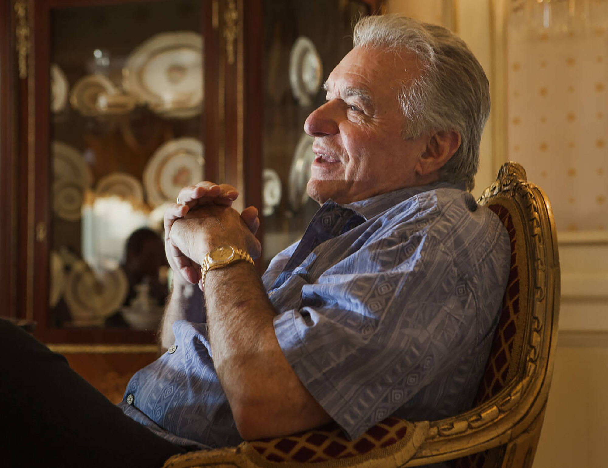 David Siegel, presidente y CEO de Westgate Resorts, en 2014. (Jeff Scheid/Las Vegas Review-Journal/TNS)