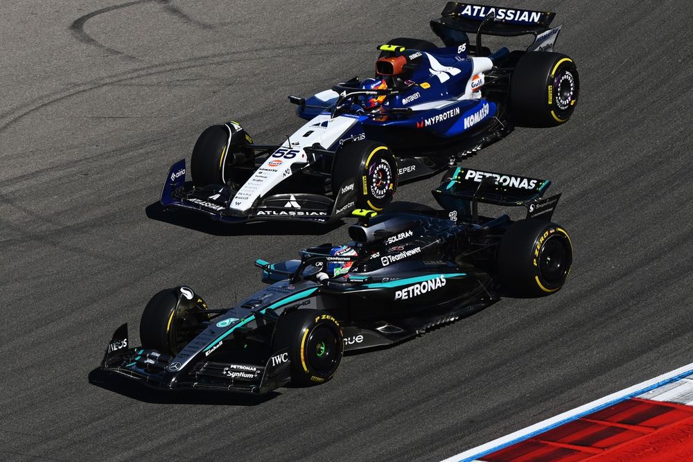 Williams pide a la F1 cambiar las reglas tras el choque Sainz-Antonelli en Austin