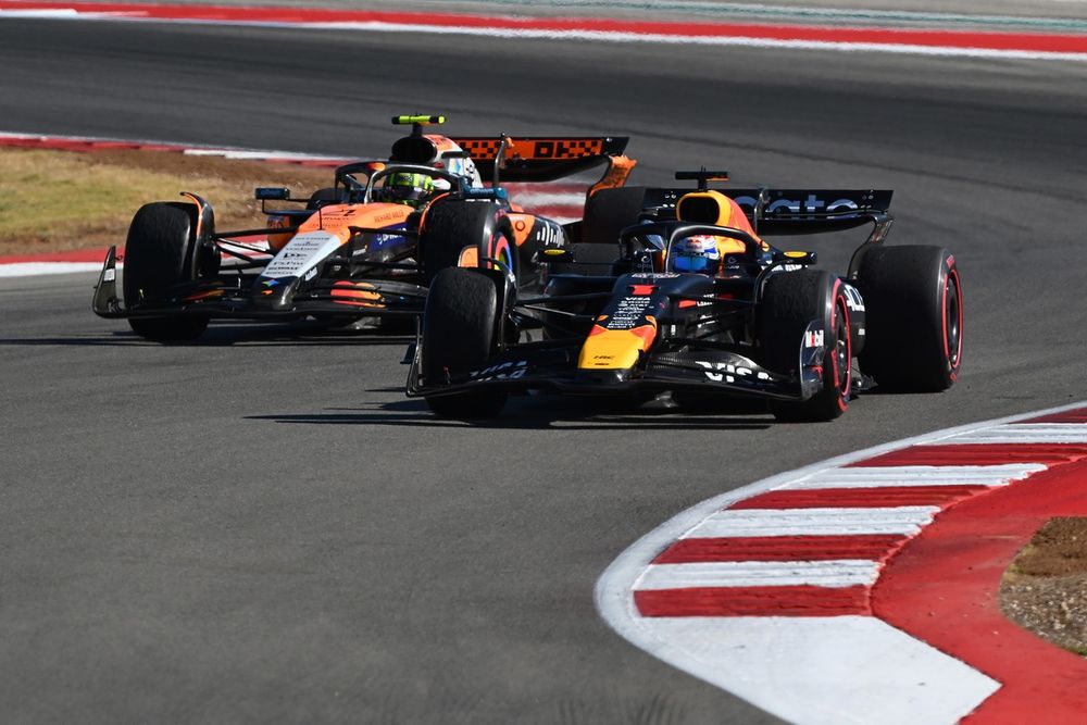 Max Verstappen scoorde maximaal in Austin om zo de titelstrijd in leven te houden.