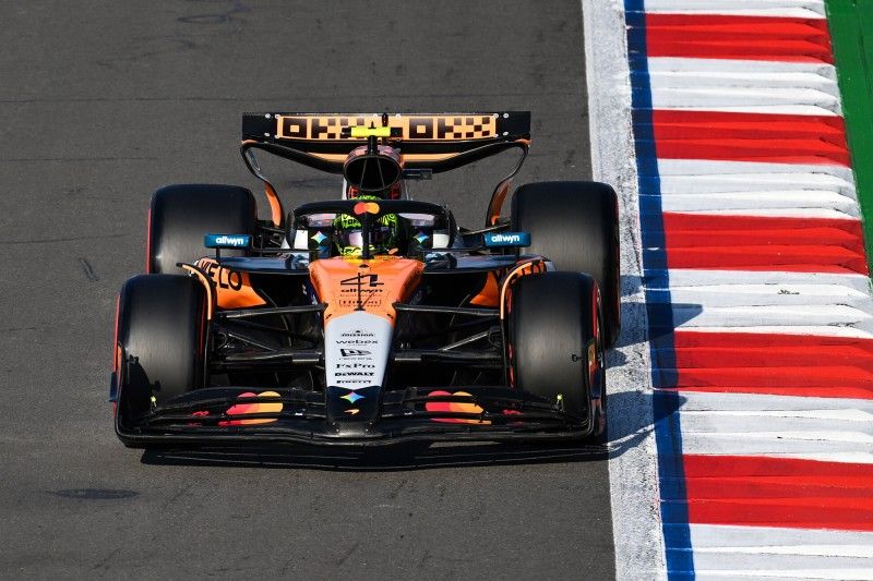 Tandas largas de F1 en México: Norris en su propia liga, Verstappen duda