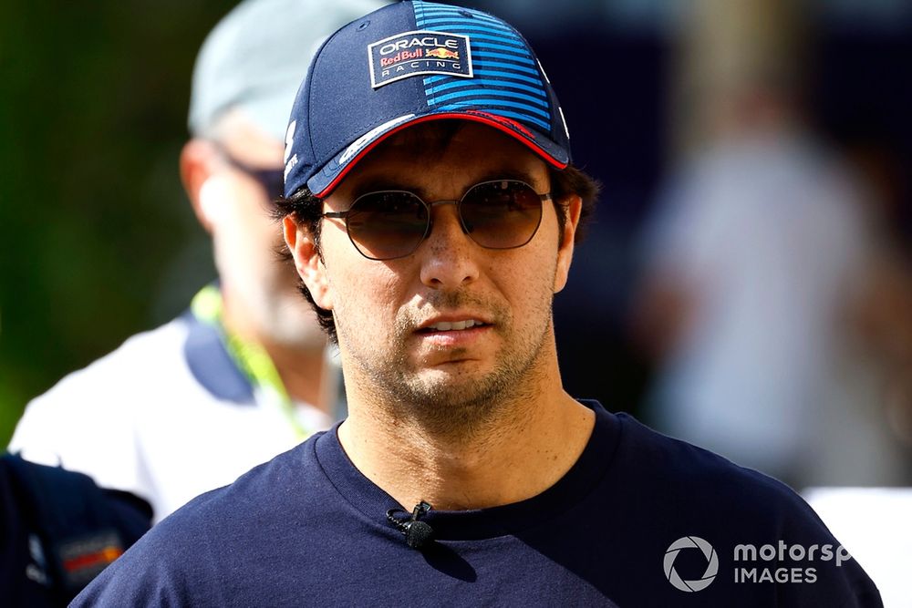 Sergio Pérez durante su etapa en Red Bull.