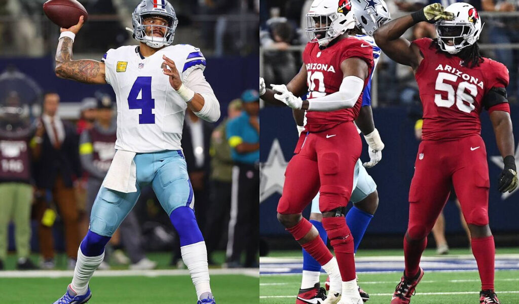 Resumen Cowboys vs. Cardinals: Dak Prescott vuelve a fracasar en horario estelar