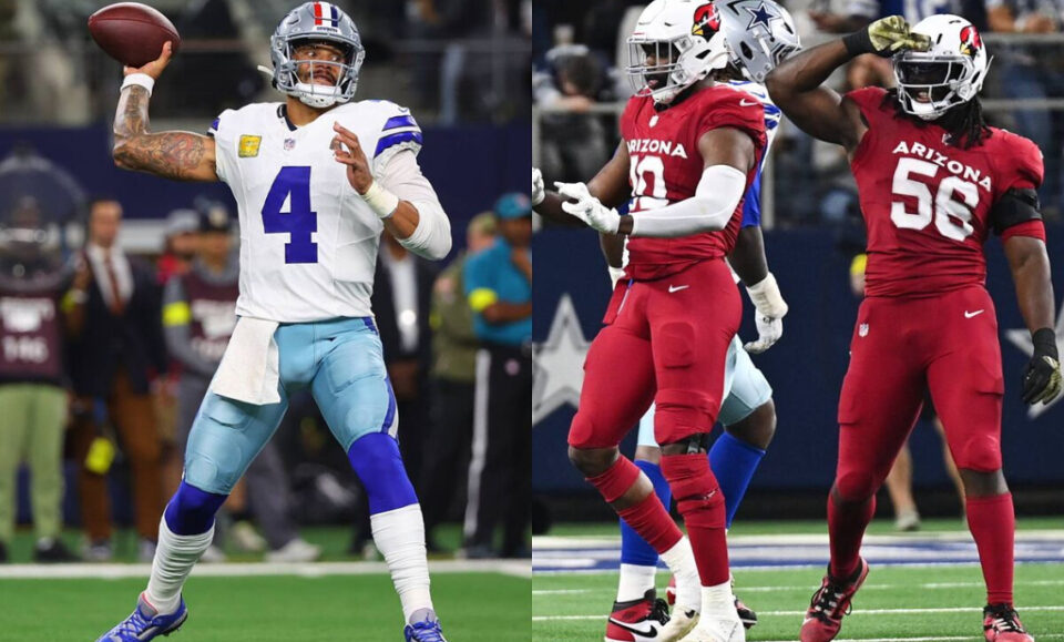 Resumen Cowboys vs. Cardinals: Dak Prescott vuelve a fracasar en horario estelar