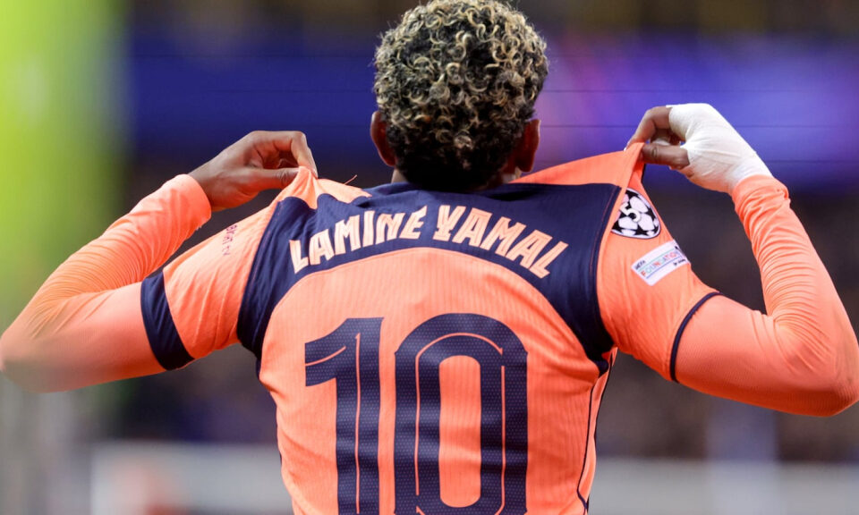 Lamine, el mejor gol de la jornada de Champions