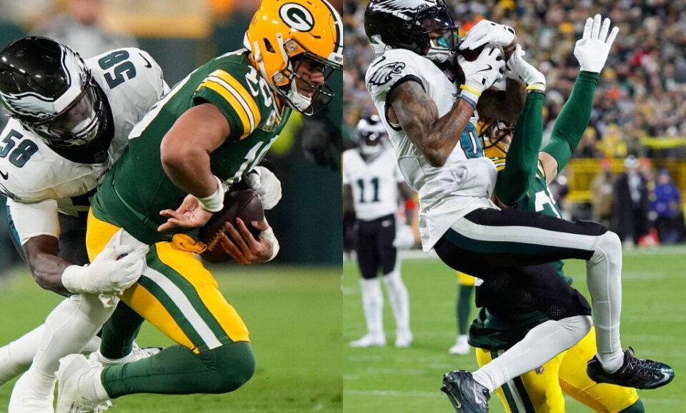 Resumen Packers vs. Eagles: Love y Hurts aburren con pattico espectculo en fin de la semana 10 de la NFL