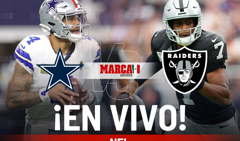 Dallas Cowboys vs Las Vegas Raiders EN VIVO Online. Partido de Vaqueros EN NFL 2025 | Marca