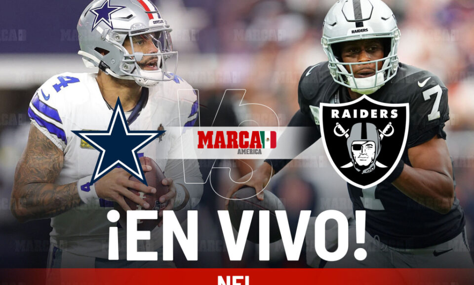 Dallas Cowboys vs Las Vegas Raiders EN VIVO Online. Partido de Vaqueros EN NFL 2025 | Marca