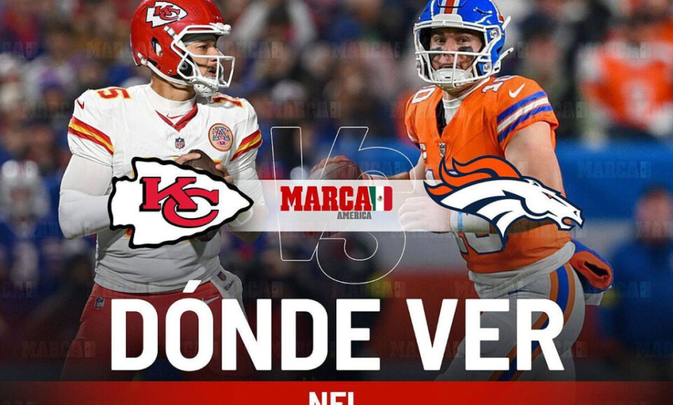 Chiefs vs Broncos: Dnde ver el partido de la NFL hoy y a qu hora juega Patrick Mahomes