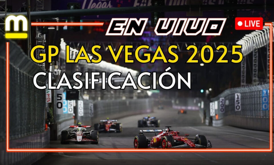 F1 EN VIVO: la clasificación del GP de Las Vegas 2025
