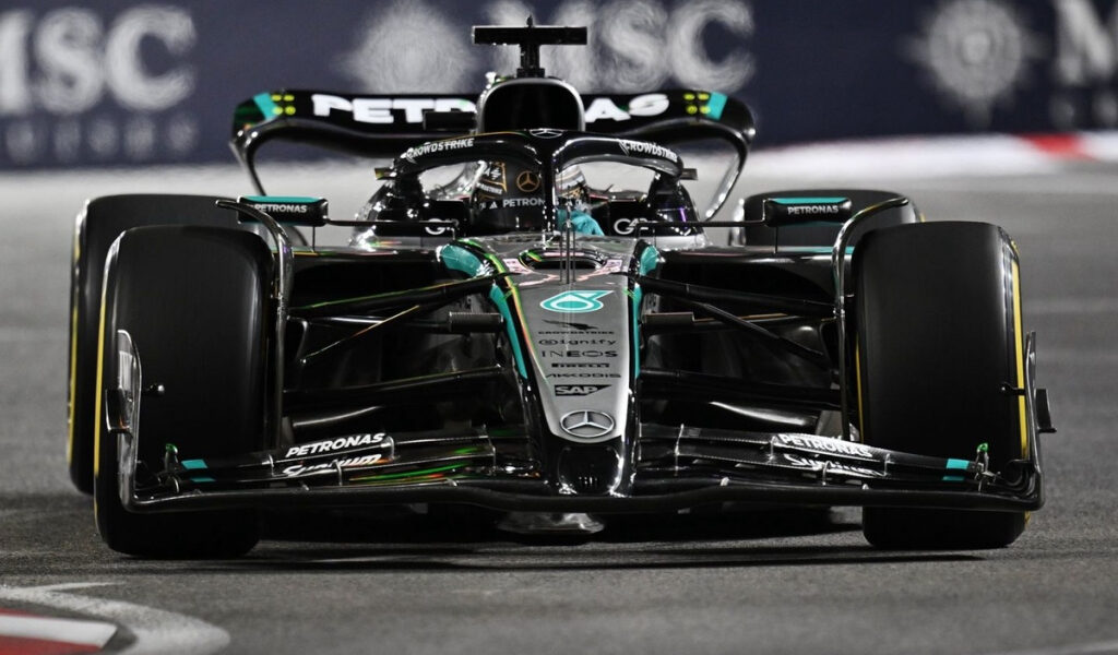 Russell lidera la FP3 del GP de Las Vegas de F1 y Colapinto es 16°