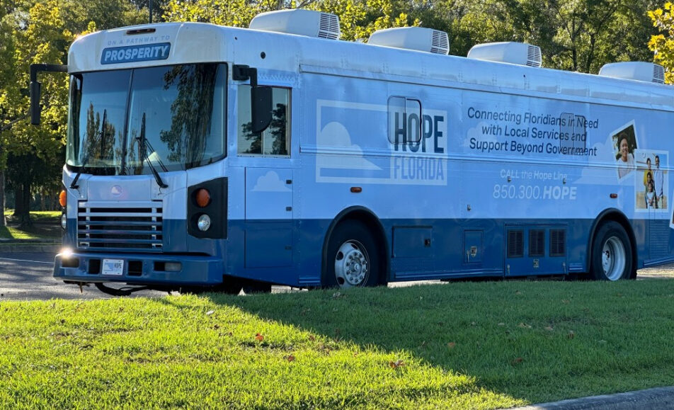 El estado no puede encontrar vehículos de Hope Florida en la base de datos del grupo de motores