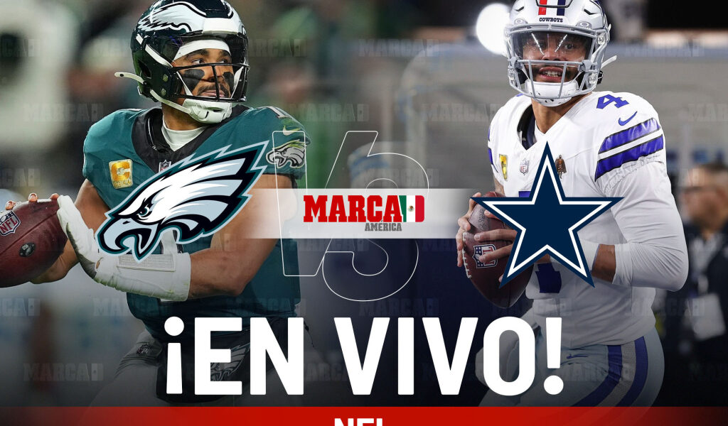 Cowboys vs Eagles EN VIVO Online. Partido de los Vaqueros de Dallas en la NFL 2025 | Marca