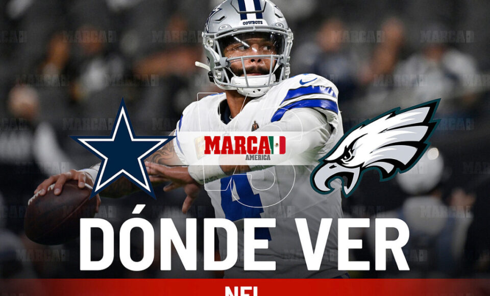 Cowboys vs Eagles: Donde ver la NFL hoy y a qu hora se enfrentan Dak Prescott y Jalen Hurts