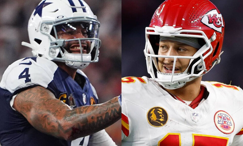 Resumen Chiefs vs. Cowboys: Prescott brilla en Thanksgiving y da golpe mortal a esperanza de playoff de Mahomes