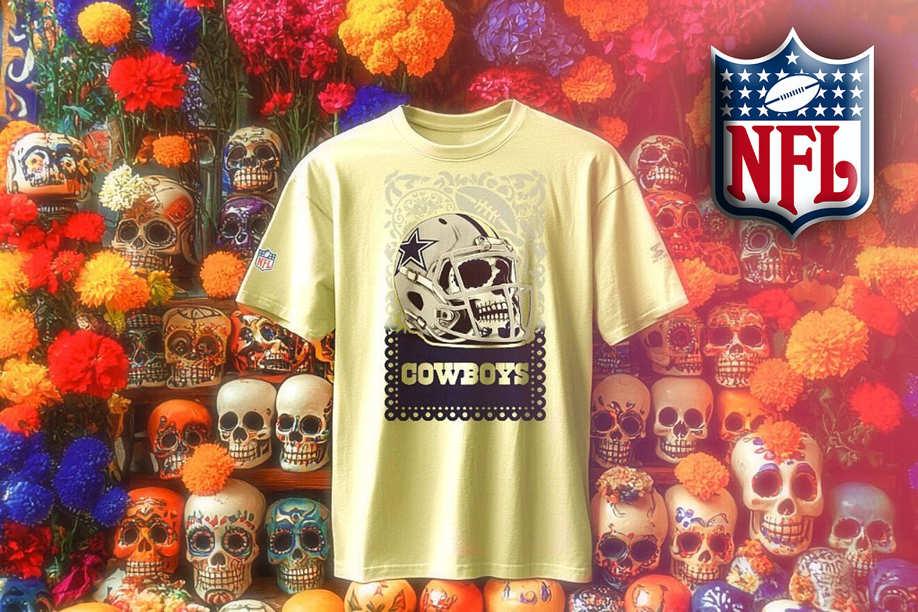 La NFL es estampa del colorido del Da de Muertos.