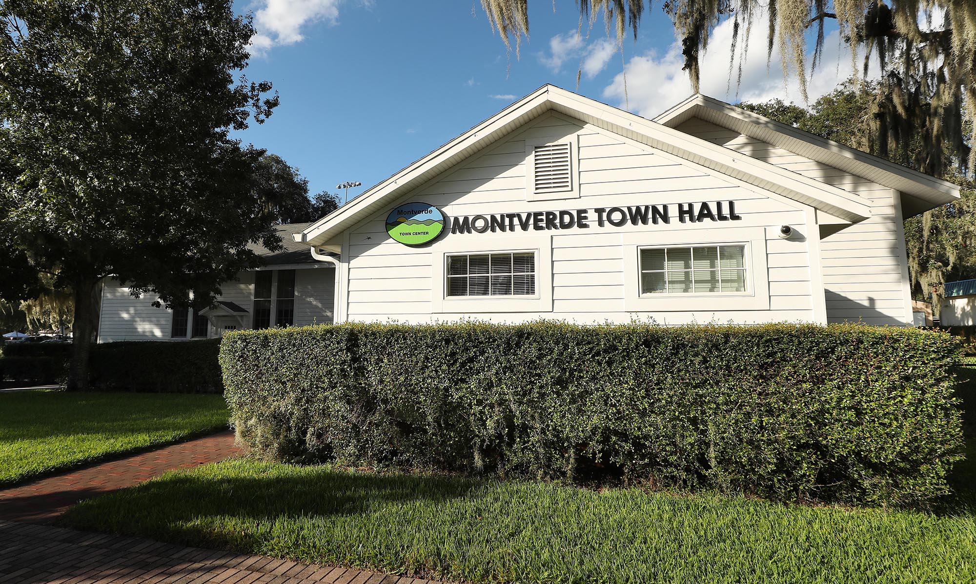 El Ayuntamiento de Montverde aparece en la foto el jueves 31 de octubre de 2019.