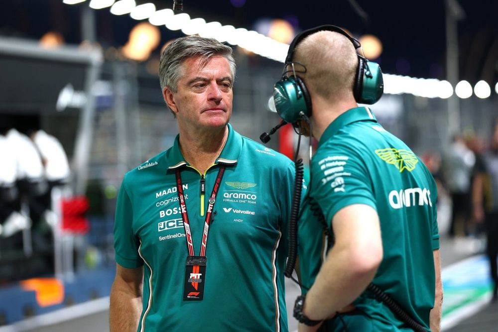 Andy Stevenson, director deportivo de Aston Martin F1 Team.