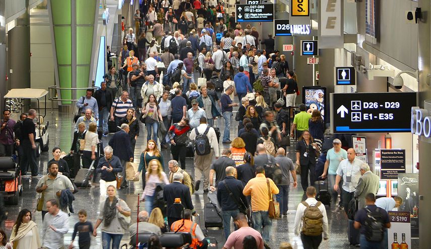 Se esperan cifras récords de viajeros .