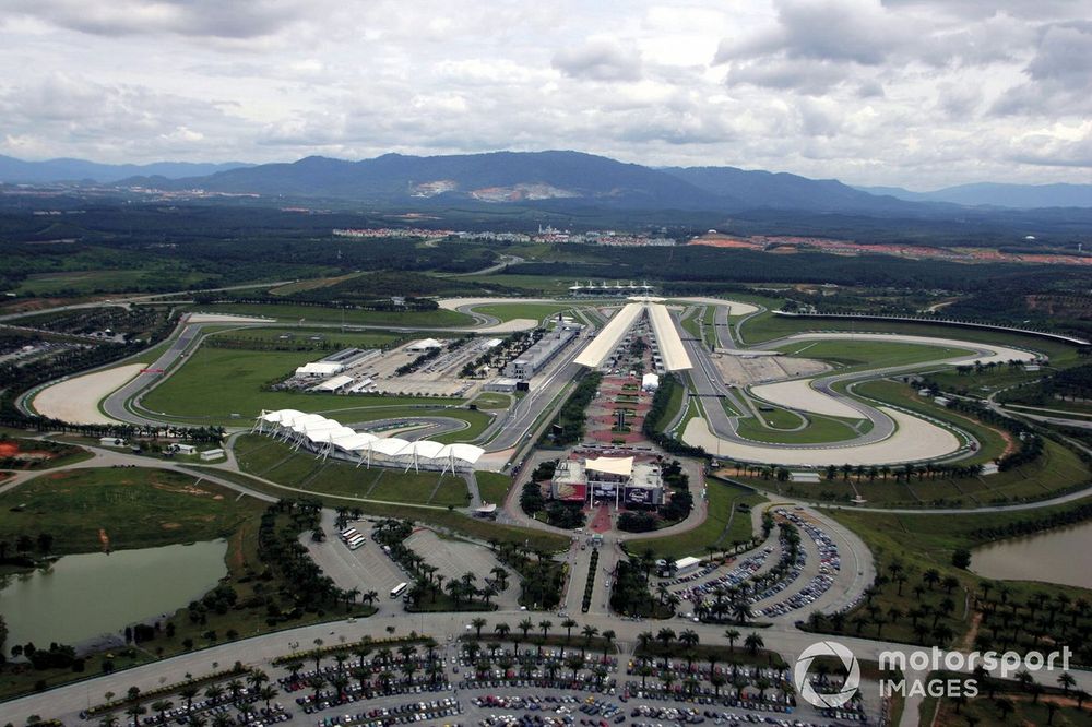 Sepang circuit aerial view