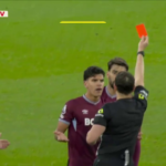 La roja a Paquetá, que fue investigado por apuestas, que ha levantado suspicacias en redes