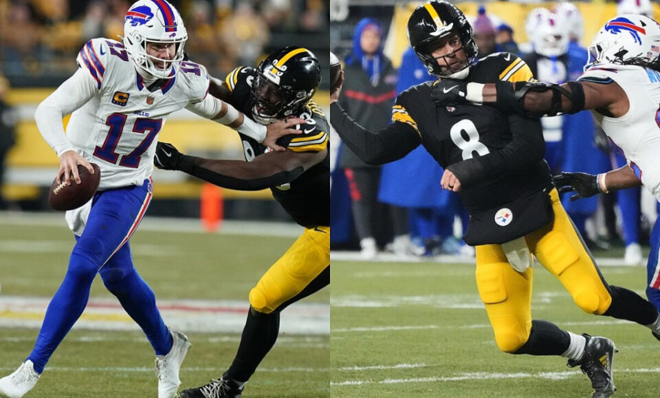 Resumen Bills vs Steelers: Josh Allen le gana duelo a Aaron Rodgers y sigue su lucha por un lugar en playoffs