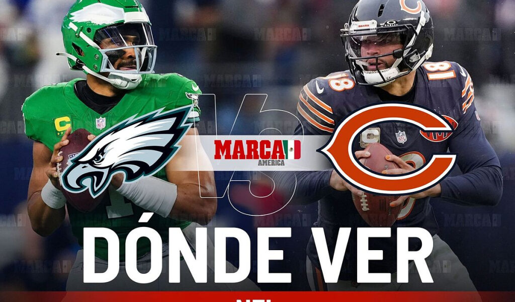 Eagles vs Bears: Dnde ver el partido de Philadelphia y a qu hora es el juego del Black Friday de la NFL