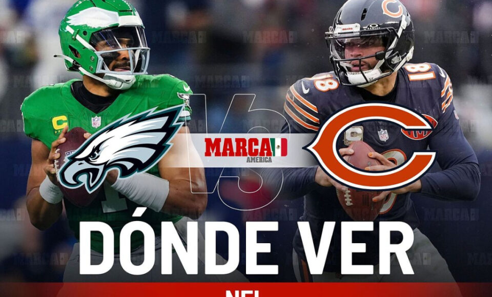 Eagles vs Bears: Dnde ver el partido de Philadelphia y a qu hora es el juego del Black Friday de la NFL