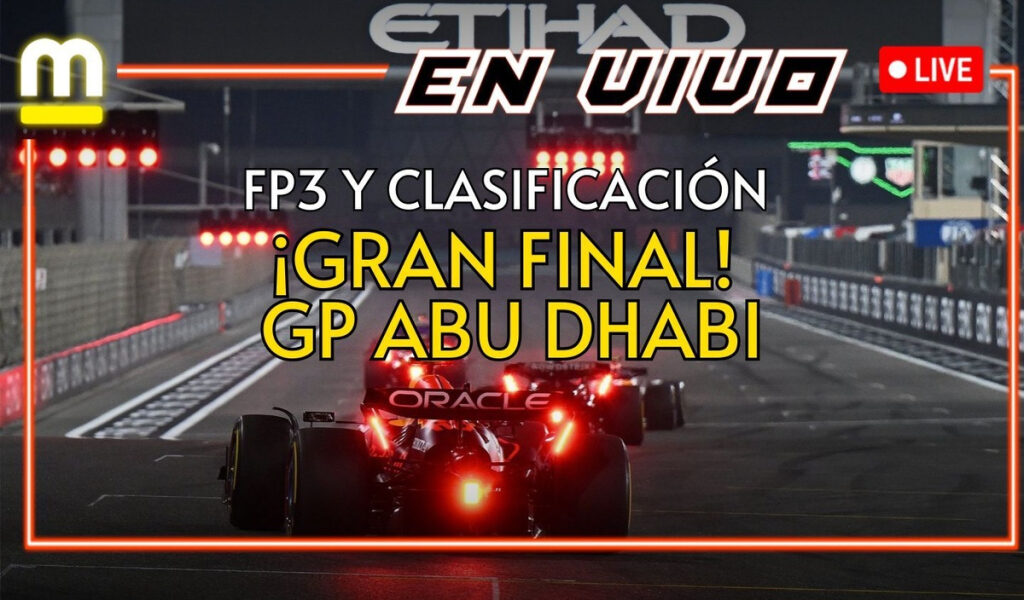 F1 EN VIVO: la FP3 del GP de Abu Dhabi de F1 2025