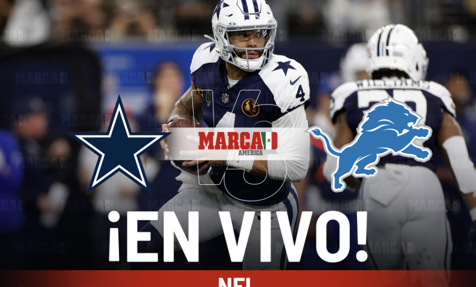 Cowboys vs Lions EN VIVO Online. Partido de Dak Prescott Hoy de la NFL 2025 | Marca