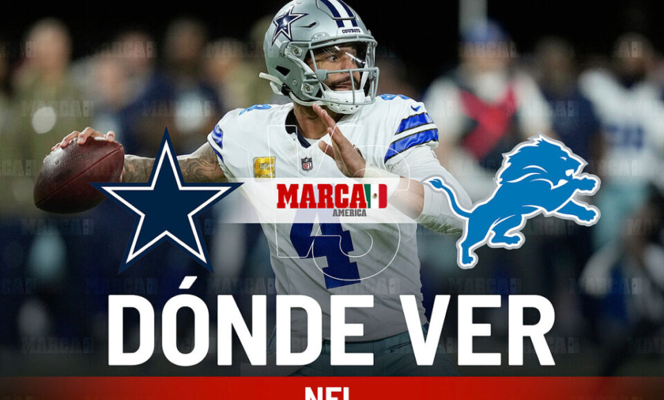 Cowboys vs Lions: dnde ver a Dak Prescott y a qu hora inicia hoy el juego de la NFL en la semana 14