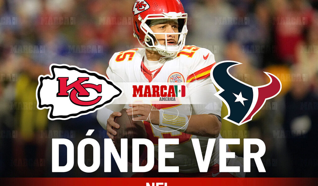 Texans vs Chiefs: Dnde ver el partido de la Semana 14 de la NFL y en qu horario juega Mahomes