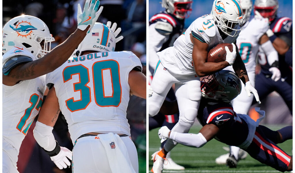Resumen Dolphins vs Patriots: Miami viene de atrs y sale de la mala racha ante New England
