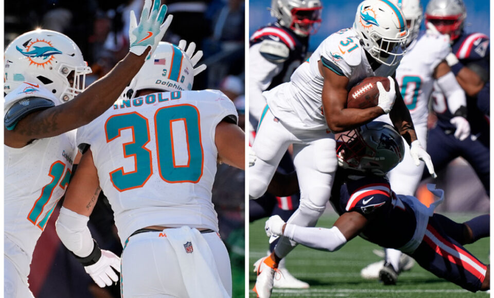 Resumen Dolphins vs Patriots: Miami viene de atrs y sale de la mala racha ante New England