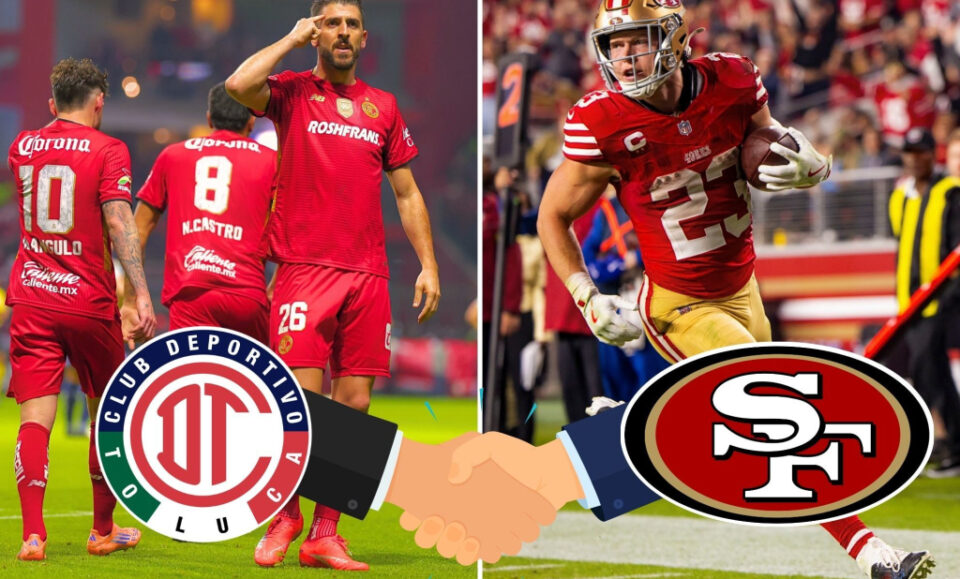 En NFL toman partido en Final de Liga MX: San Francisco 49ers apoyan al Toluca vs Tigres