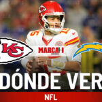 Chiefs vs Chargers: Dnde ver el partido de Kansas City hoy y a qu hora empieza la NFL
