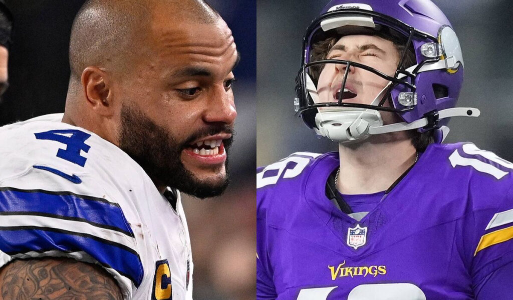 Resumen Cowboys vs. Vikings: Papeln del equipo de Dak Prescott en horario estelar para casi decir adis a los playoffs