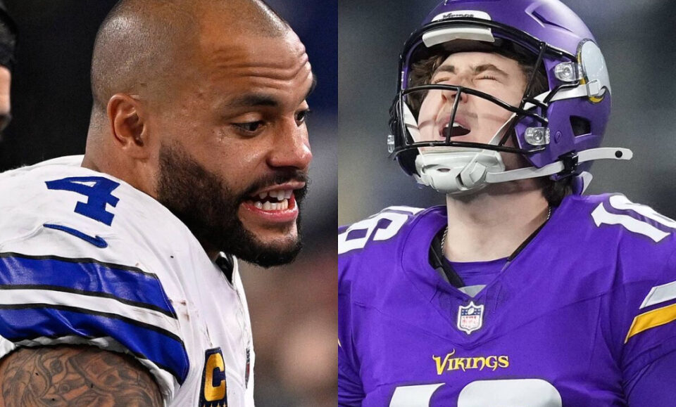 Resumen Cowboys vs. Vikings: Papeln del equipo de Dak Prescott en horario estelar para casi decir adis a los playoffs