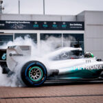 Mercedes se despide de su exitoso motor de F1 con una demostración