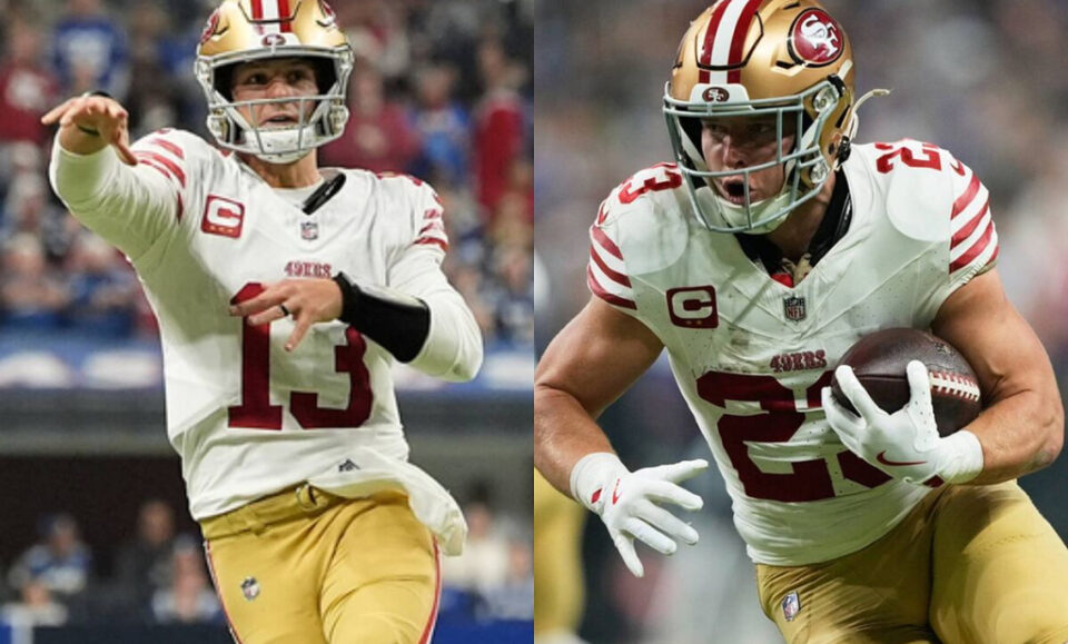 Resumen 49ers vs. Colts: Brock Purdy imita Joe Montana con cinco pases de TD para casi eliminar a Philip Rivers