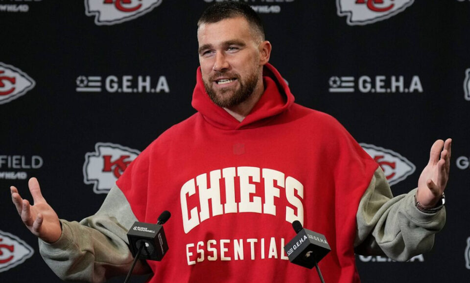 Polmica despedida de Travis Kelce, con pelea incluida en los pasillos del Arrowhead Stadium