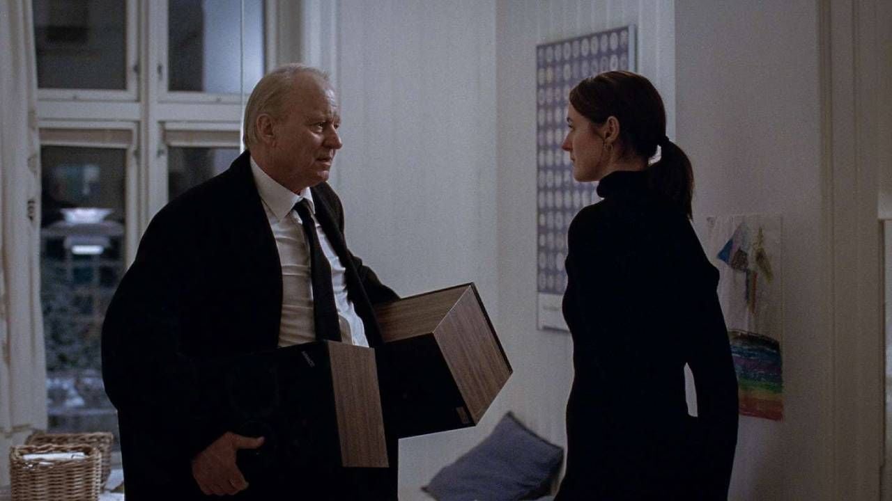 Stellan Skarsgård y Renate Reinsve en 'Valor sentimental'