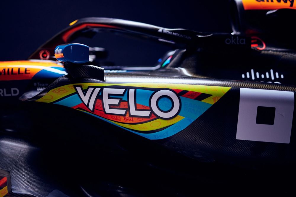 Decoración especial de McLaren en Abu Dhabi