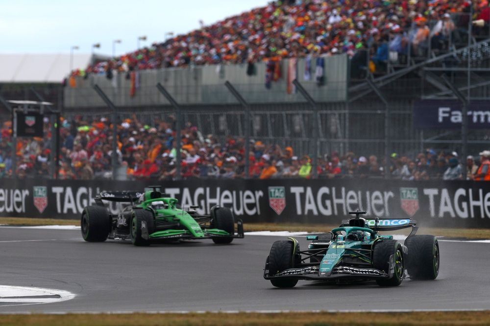 Hulkenberg overcame tricky conditions to take Silverstone podium