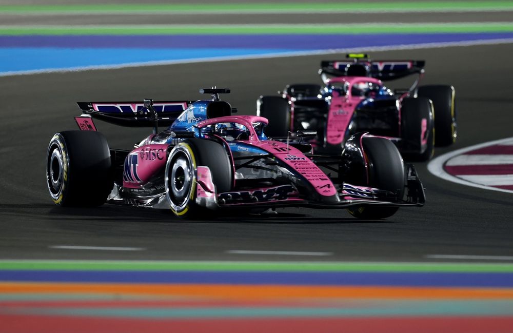 Pierre Gasly y Franco Colapinto