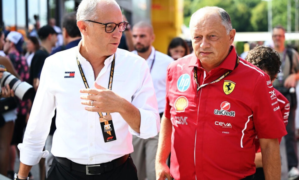 Domenicali quiere a Ferrari «fuerte» en la temporada 2026 de F1