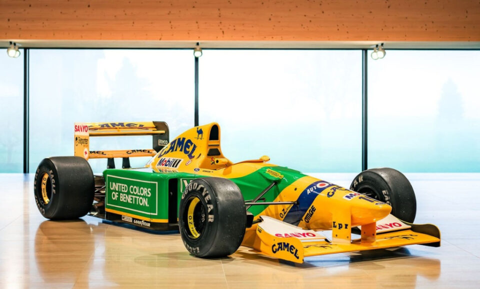 A subasta el Benetton con el que Schumacher consiguió su primera victoria en 1992